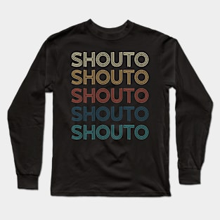 Classic Name Proud Shouto Personalized Retro Beautiful Long Sleeve T-Shirt